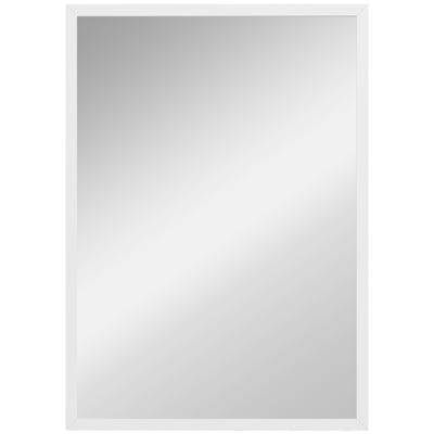 Miroir mural Verre Noir HOMCOM