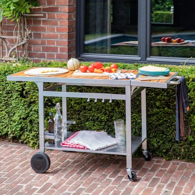 Desserte pour plancha, GRANDI XL COOK IN GARDEN
