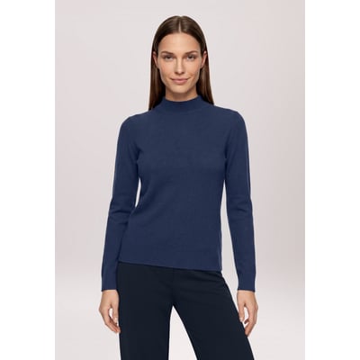 Pull en cachemire à col droit BETTY BARCLAY