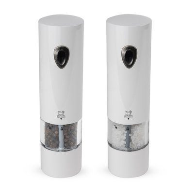 Duo de moulin à poivre et sel électrique PEUGEOT Phenix blanc 20cm Phenix PEUGEOT