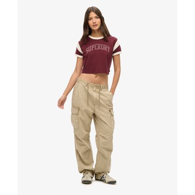 Pantalon cargo taille basse Para SUPERDRY