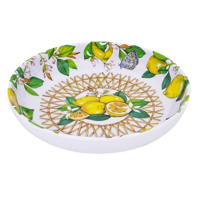 Assiette creuse mélamine Capri 20 cm LES JARDINS DE LA COMTESSE
