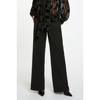 Pantalon droit satin MORGAN