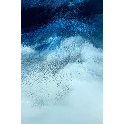 Tableau bleu rivage HEXOA