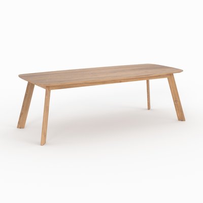 Table de jardin en bois de teck recyclé 10 personnes - LUMO RENDEZ-VOUS DÉCO