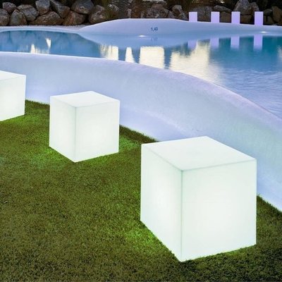 Déco lumineuse extérieur Polypropylène CUBY NEWGARDEN