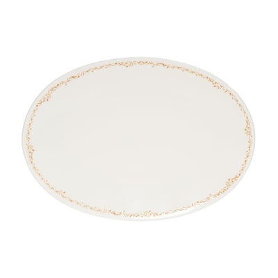 Plat ovale Ophélia 36 cm x 27 cm TABLE PASSION