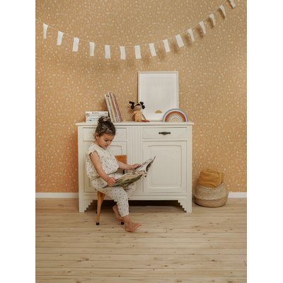 Papier peint pour enfant Farandole fleurie LITTLE DUTCH