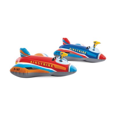 Avion à chevaucher avec pistolet INTEX