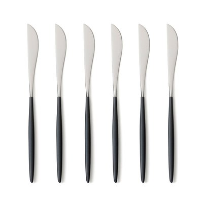 Lot de 6 couteaux inox, Barbule AM.PM