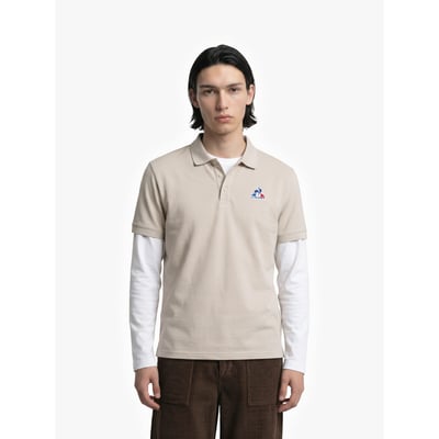 Polo Essentiel en jersey effet piqué Essentiels LE COQ SPORTIF