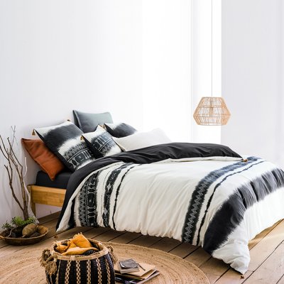 Housse de couette coton lavé, Yoruba LA REDOUTE INTERIEURS