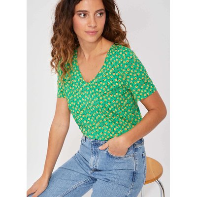 Tee shirt imprimé jersey Ecovero DAKTARINE LA FIANCÉE