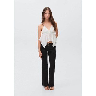 Jean flare taille basse MANGO TEEN