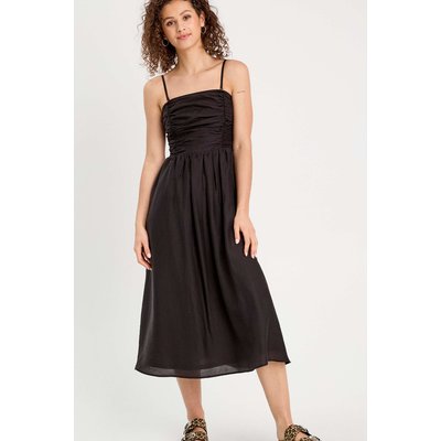 Robe longue patineuse bustier CACHE CACHE