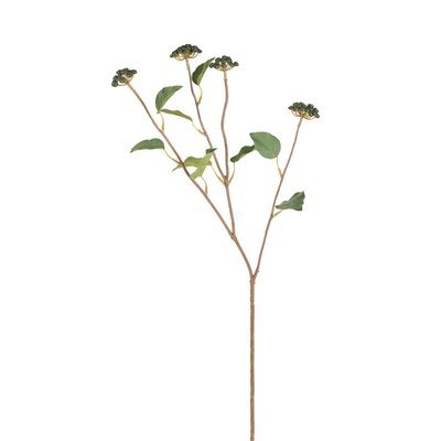 Branche de baies avec feuilles artificielle H73 SIA DECO
