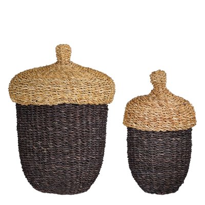 Ensemble de 2 paniers de rangement HOUSE OF SEASONS