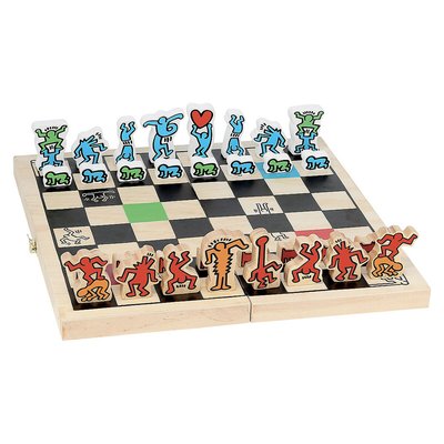 Jeu D'échecs Grand Modèle Keith Haring VILAC