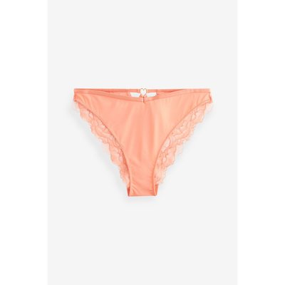 Slip brésilien avec cœur et dentelle au dos NEXT