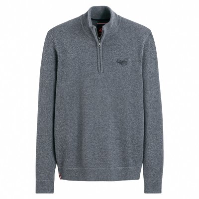 Pull à col zippé Essential SUPERDRY