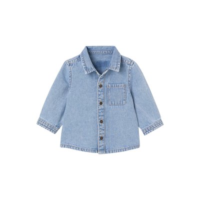 Chemise en jean pressionnée VERTBAUDET