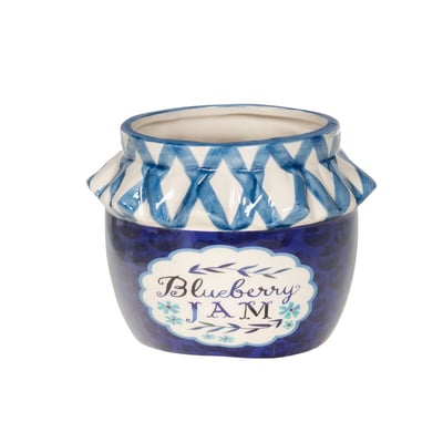 Cache pot confiture de myrtille H11   en céramique AMADEUS