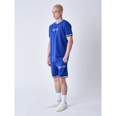 T-shirt logo brodé en relief PROJECT X