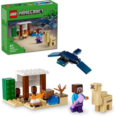 L'expédition de Steve dans le désert LEGO