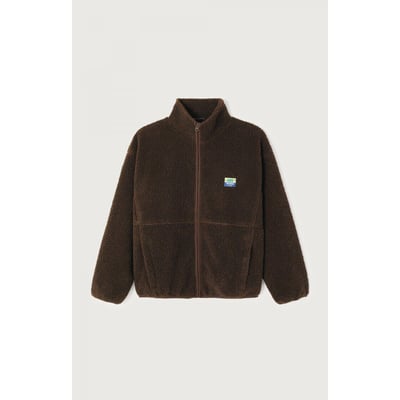 Giacca con zip a maniche lunghe e collo alto, HOKTOWN AMERICAN VINTAGE