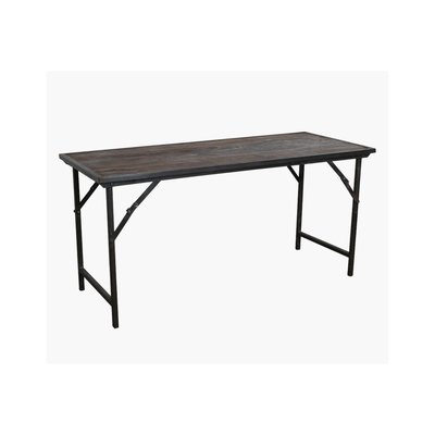 Table pliante vintage en bois - VINTAGE MATHI DESIGN