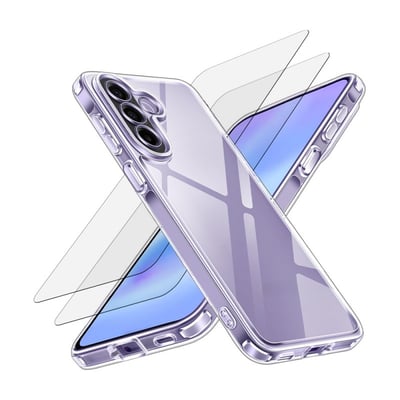 Coque Galaxy A57 antichoc + 2 vitres EVETANE