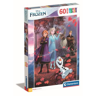 60 pièces maxi - la reine des neiges CLEMENTONI