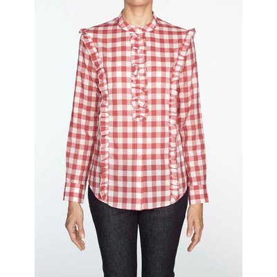 Chemise Prairy ?� carreaux rouges INES DE LA FRESSANGE PARIS