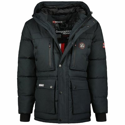 Albert Warm Parka with Zip Fastening and Hood GEOGRAPHICAL NORWAY