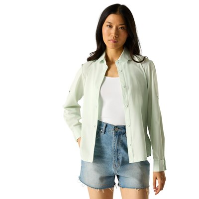 Chemise unie manches longues TRAVEL LIGHT REGATTA