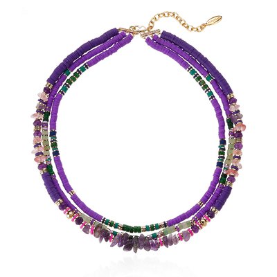Collier multirang avec perles et sequins TRION HIPANEMA