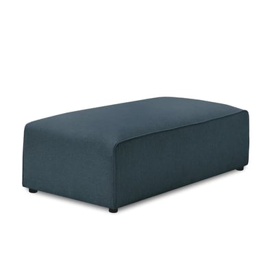 Pouf tissu chiné, MEGEVE BOBOCHIC