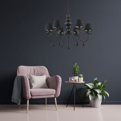 Lustre    BLANCHE IDEAL LUX