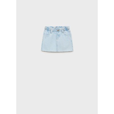Jupe denim bas effiloché MANGO BABY