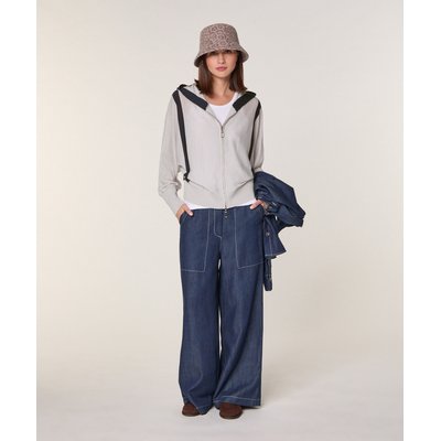 Gilet à capuche en laine mérinos RODIER