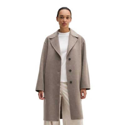 Manteau en laine relaxed en double face mélangée de haute qualité MARC O'POLO