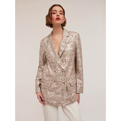 Blazer oversize en tissu entièrement à paillettes avec doublure intérieure MOTIVI