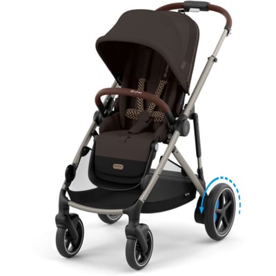 Poussette eGazelle S Taupe|eGazelle S TPE CYBEX