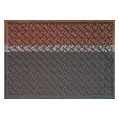 Set de table enduit en Coton, VEINE GRAPHIQUE LE JACQUARD FRANCAIS
