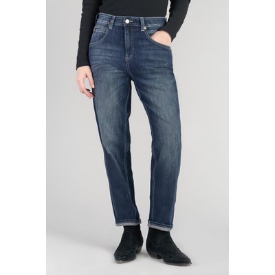 Jeans loose, large 400/60 girlfriend taille haute, longueur 34 LE TEMPS DES CERISES