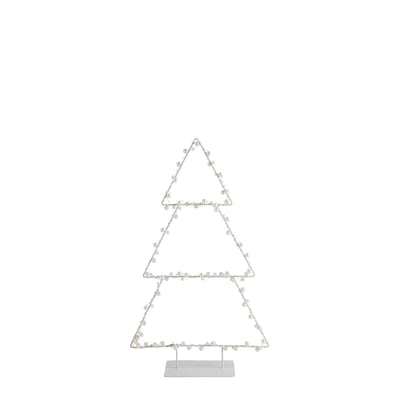 Sapin lumineux en métal - Petit modèle - H. 50 cm MATHILDE M