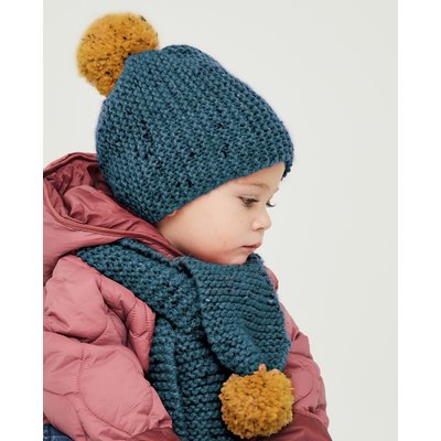 Kit Tricot Bonnet Echarpe Laine Tiffany PHILDAR