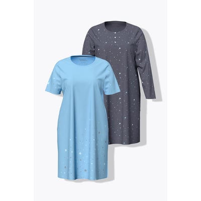 Lot de 2 chemises de nuit / grands t-shirts ULLA POPKEN