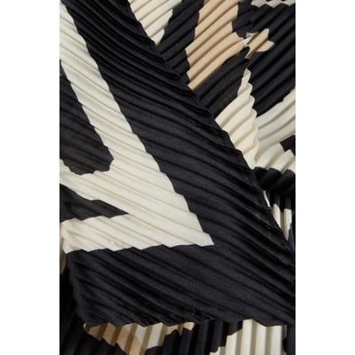 Foulard plissé satiné MORGAN