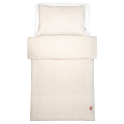 Parure de lit réversible, housse de couette et taie d'oreiller en lin lavé LINO SEVIRA KIDS